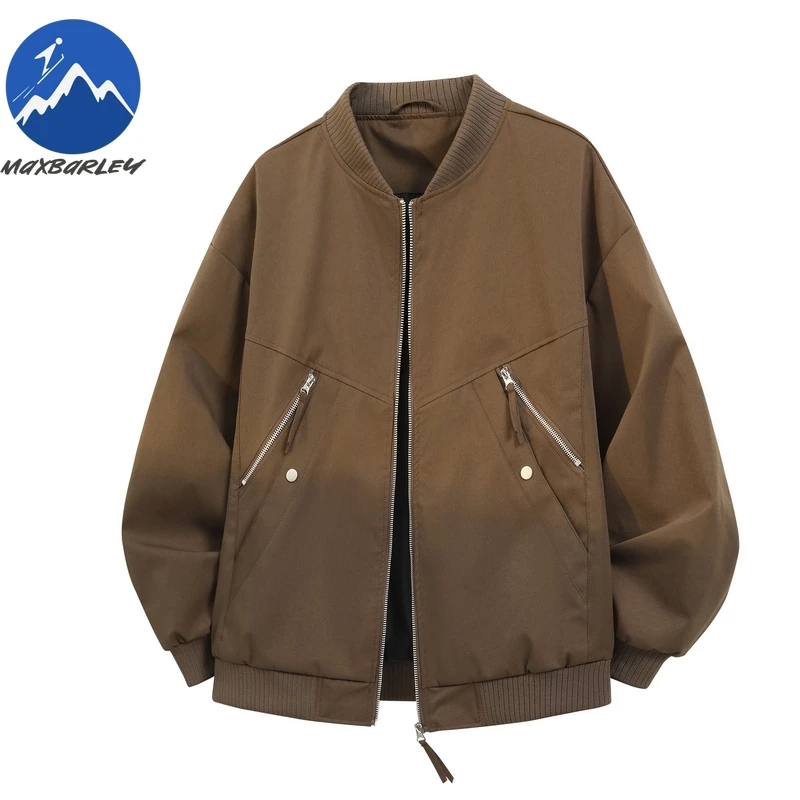 Мужская бейсбольная куртка, весенне-осенняя дорожная ветрозащитная куртка на молнии, уличная мода, удобные легкие мужские мотоциклетные куртки
Мужская бейсбольная куртка, весенне-осенняя дорожная ветрозащитная куртка на молнии, уличная мода, удобные легкие мужские мотоциклетные куртки