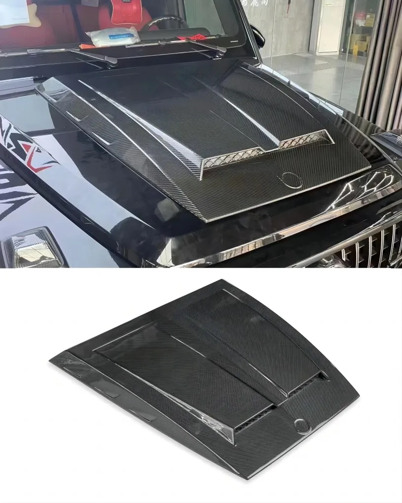 W464 Carbon Fiber Car Engine Hood Bonnet Scoop Cover For Benz G Class W464 G350D G500 G55 G63 AMG G Wagon 2019 2020 2021 2022
W464 Carbon Fiber Car Engine Hood Bonnet Scoop Cover For Benz G Class W464 G350D G500 G55 G63 AMG G Wagon 2019 2020 2021 2022