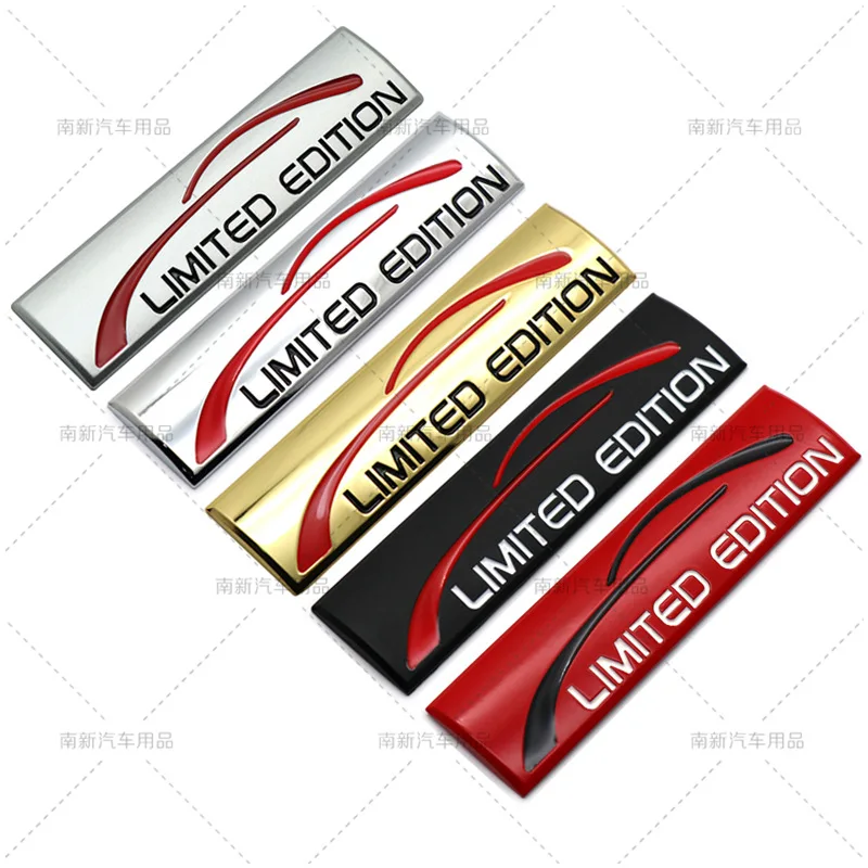 Car logo limited edition tail body side stickers metal logo 3D decorative car stickers
Car logo limited edition tail body side stickers metal logo 3D decorative car stickers