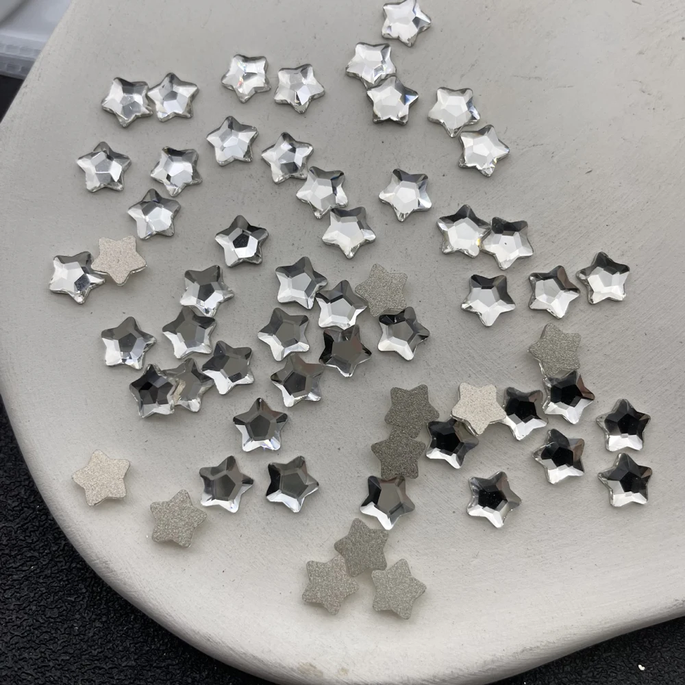 20pcs Flat Bottom Nail Art Charm Shiny Crystal Moonlight Star Diamond Tangent Plane Nail Jewelry Luxury Nail Art Accessories
20pcs Flat Bottom Nail Art Charm Shiny Crystal Moonlight Star Diamond Tangent Plane Nail Jewelry Luxury Nail Art Accessories