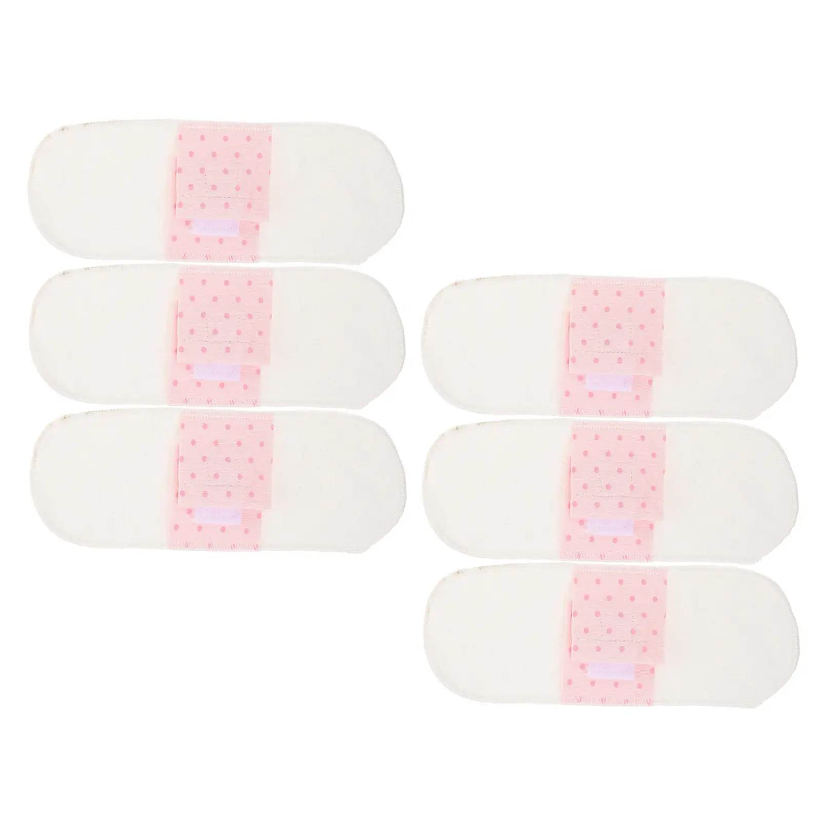 6Pcs Washable Sanitary Napkins Reusable Cotton Menstrual Pads for Women Postpartum Recovery Daily Overnight Wear Thin Discreet
6Pcs Washable Sanitary Napkins Reusable Cotton Menstrual Pads for Women Postpartum Recovery Daily Overnight Wear Thin Discreet