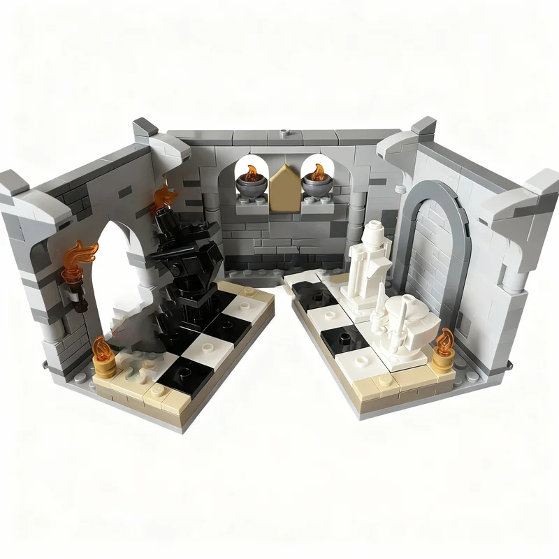 361PCS MOC Magic Movie Chess Room Model Premium Display Building Blocks DIY Creative Home Decor Gift Collectible Decoration Set
361PCS MOC Magic Movie Chess Room Model Premium Display Building Blocks DIY Creative Home Decor Gift Collectible Decoration Set