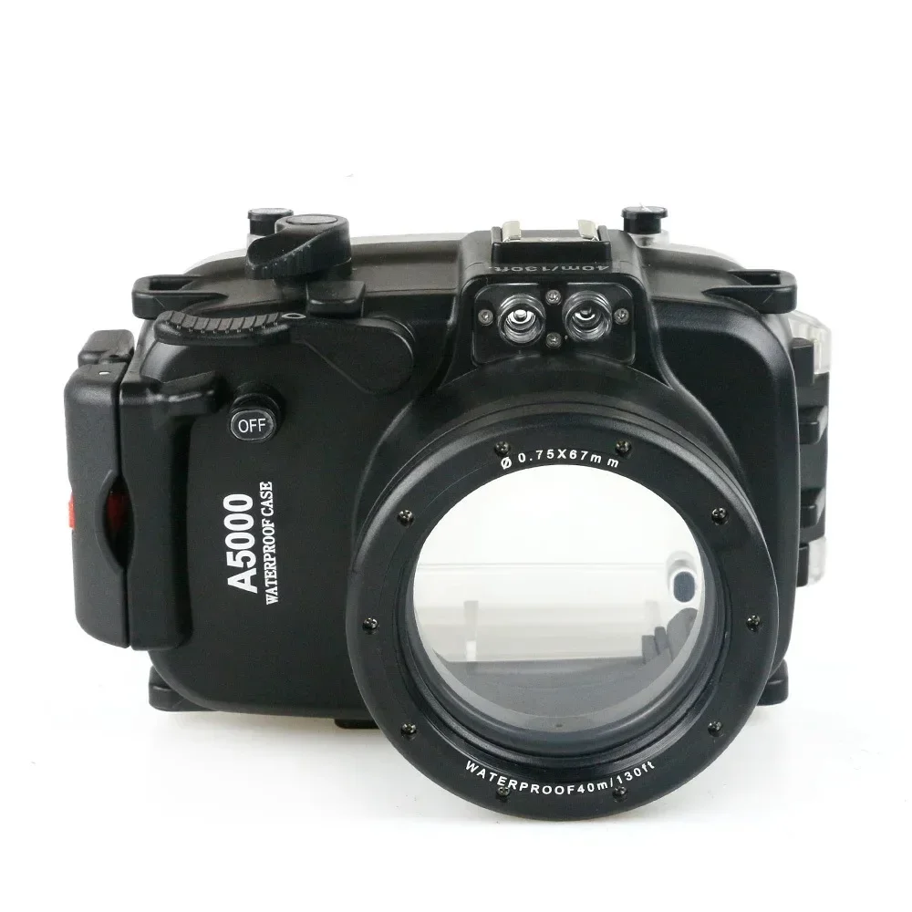 Sea Frog Camera Waterproof Case Underwater Photography Protective Cover Suitable for Sony A5000 A5100 A6000 A6300 A6400
Sea Frog Camera Waterproof Case Underwater Photography Protective Cover Suitable for Sony A5000 A5100 A6000 A6300 A6400