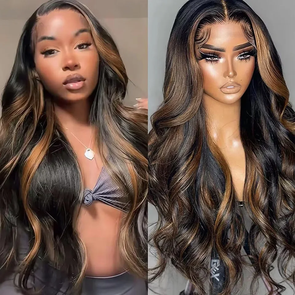 1B/30 Ombre Highlight Body Wave Lace Frontal Wig Human Hair Put On And Go Wig PrePlucked 200% Density Ombre Lace Front Wigs
1B/30 Ombre Highlight Body Wave Lace Frontal Wig Human Hair Put On And Go Wig PrePlucked 200% Density Ombre Lace Front Wigs