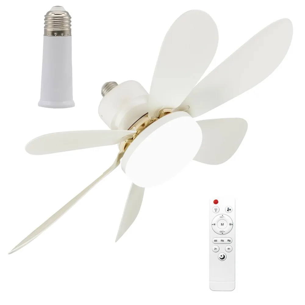 Silent Small Smart Ceiling Fan Light with E27 Screw Base for Bedroom Dining Room Home Use Modern Energy Efficient Design
Silent Small Smart Ceiling Fan Light with E27 Screw Base for Bedroom Dining Room Home Use Modern Energy Efficient Design