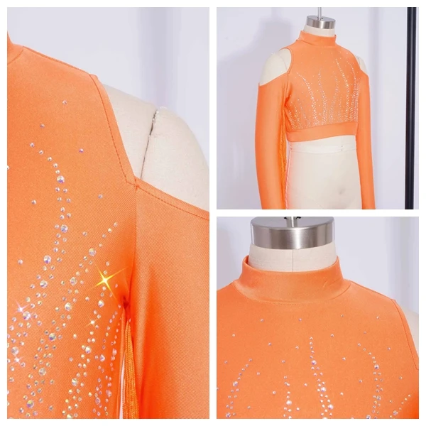 Kids Clothing Girls Shiny Tassel Tops Streetwear Music Festival Tops Rave Disco Outfit Children's Jazz Latin Dance Costume
Kids Clothing Girls Shiny Tassel Tops Streetwear Music Festival Tops Rave Disco Outfit Children's Jazz Latin Dance Costume