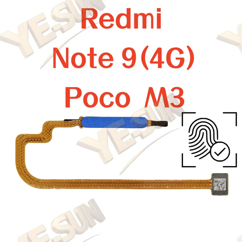 Для Xiaomi Redmi Note9 (4G)/Poco M3 датчик отпечатков пальцев домашняя кнопка возврата меню с боковым включением и выключением питания Flex
Для Xiaomi Redmi Note9 (4G)/Poco M3 датчик отпечатков пальцев домашняя кнопка возврата меню с боковым включением и выключением питания Flex