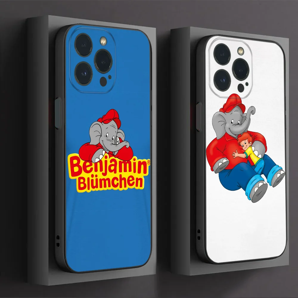 Classic Animation B-Benjamin Blumchen Phone Case For IPhone16 15 14 13 12 Mini 11 Pro XS Max X XR SE5 6 7 8 Plus Soft Silicon
Classic Animation B-Benjamin Blumchen Phone Case For IPhone16 15 14 13 12 Mini 11 Pro XS Max X XR SE5 6 7 8 Plus Soft Silicon