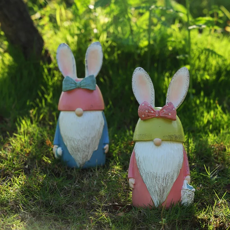 1Pcs Easter Bunny Goblin Ornaments Outdoor Garden Decoration Cute Cartoon Resin Crafts Gardening Atmosphere Home
1Pcs Easter Bunny Goblin Ornaments Outdoor Garden Decoration Cute Cartoon Resin Crafts Gardening Atmosphere Home