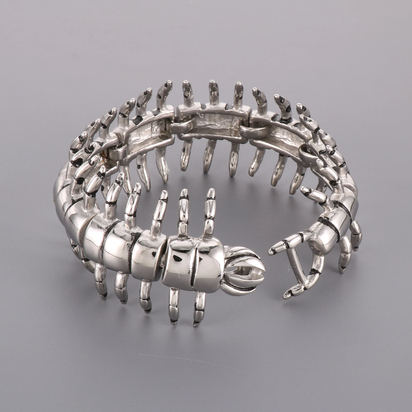 Gothic Stainless Steel Skeleton Scorpion Bracelet Heavy Cool Biker Cuff Bangle Jewelry For Mens Cool Gifts Vintage
Gothic Stainless Steel Skeleton Scorpion Bracelet Heavy Cool Biker Cuff Bangle Jewelry For Mens Cool Gifts Vintage