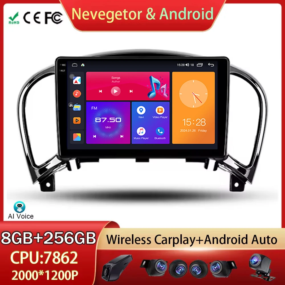 Автомагнитола 2DIN для Nissan Juke YF15 2010-2014 Android, мультимедийный видеоплеер, стерео, GPS-навигация, без DVD
Автомагнитола 2DIN для Nissan Juke YF15 2010-2014 Android, мультимедийный видеоплеер, стерео, GPS-навигация, без DVD