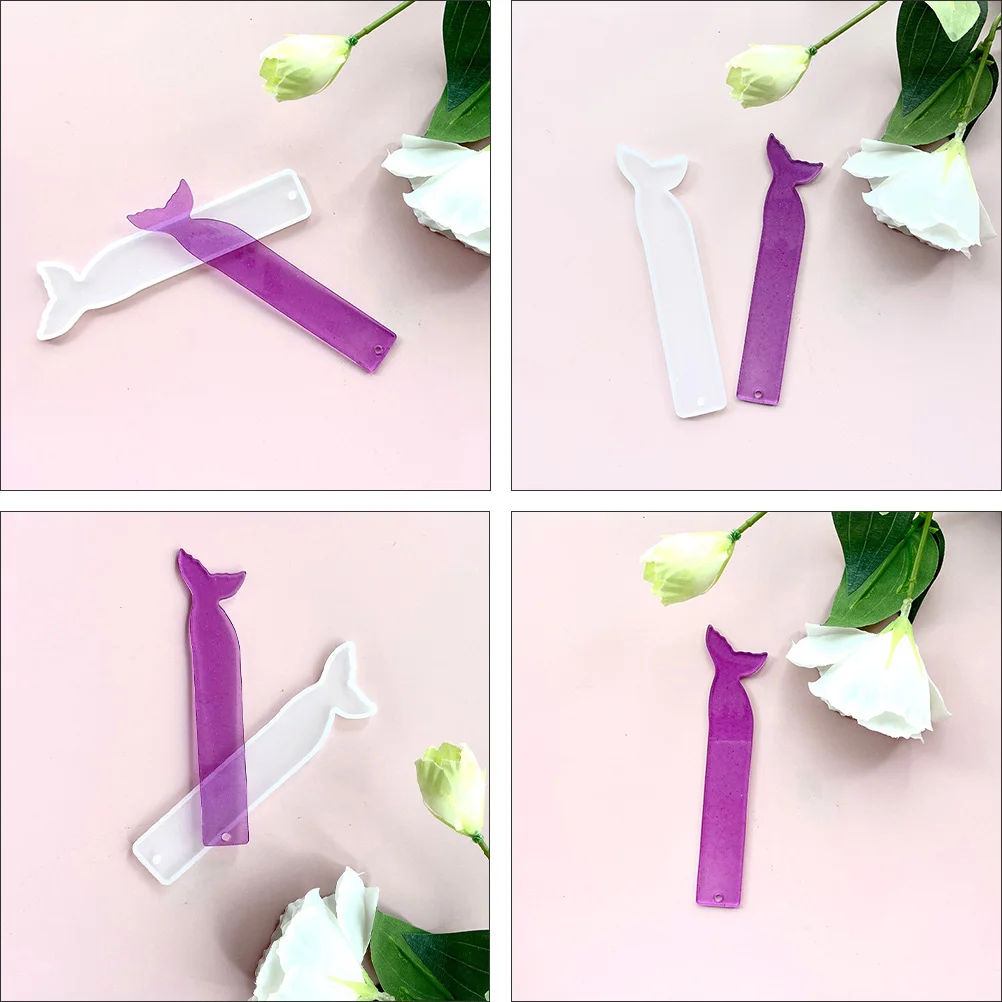 2 pcs FishTail Bookmark Molds Silicone DIY Crafting Tools Epoxy Resin NonStick Clean Recyclable Jewelry Accessories
2 pcs FishTail Bookmark Molds Silicone DIY Crafting Tools Epoxy Resin NonStick Clean Recyclable Jewelry Accessories