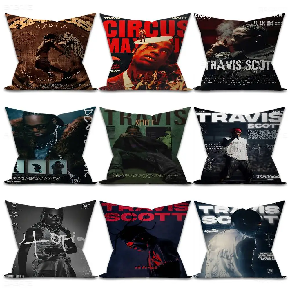 Hip Hop Singer T-Travis S-Scott Pillow Gift Home Office Decoration Bedroom Sofa Car Cushion Cover Case 45x45
Hip Hop Singer T-Travis S-Scott Pillow Gift Home Office Decoration Bedroom Sofa Car Cushion Cover Case 45x45