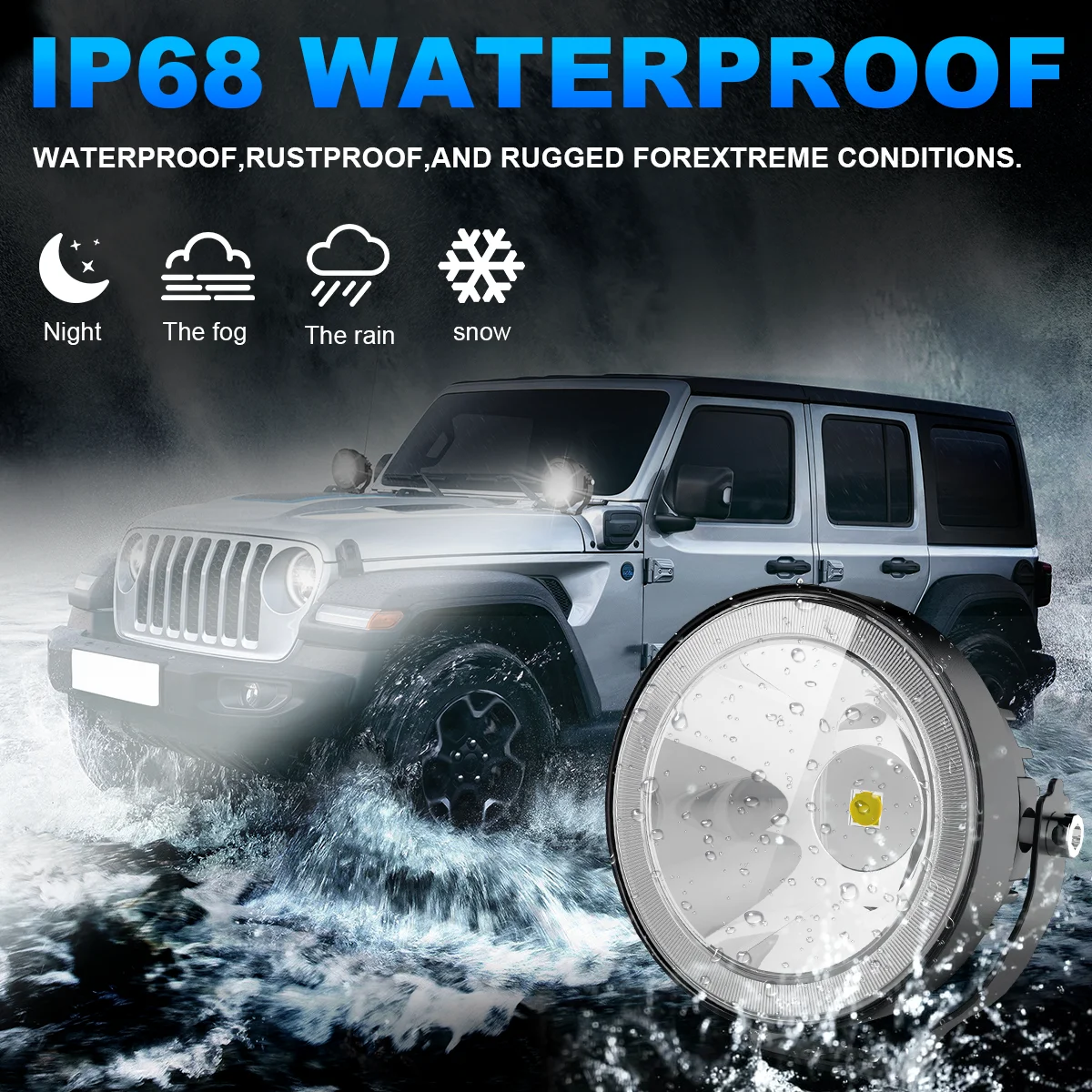 4 Inch Round Led Work Light Spotlight Fog Lamp For Niva Uaz 4x4 Offroad Trucks Motorcycle Tractor 12V 24V ATV Headlights Driving
4 Inch Round Led Work Light Spotlight Fog Lamp For Niva Uaz 4x4 Offroad Trucks Motorcycle Tractor 12V 24V ATV Headlights Driving