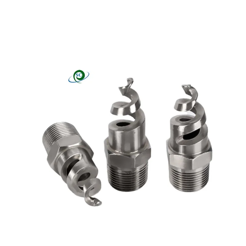 CS Лидер продаж, спиральная струйная распылительная насадка, спиральная насадка из нержавеющей стали 316, для распутывания дымоходного газа, газовое охлаждение, оптовая продажа
CS Лидер продаж, спиральная струйная распылительная насадка, спиральная насадка из нержавеющей стали 316, для распутывания дымоходного газа, газовое охлаждение, оптовая продажа