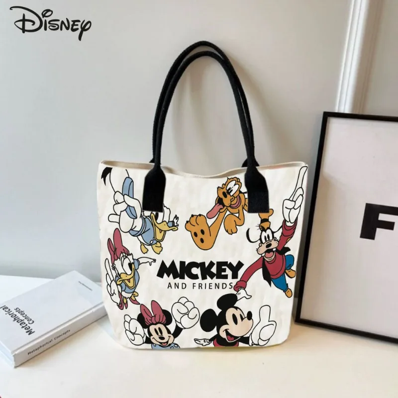 Mickey 2025 New Women's Handbag Fashion High Quality Canvas Women's Tote Bag Cartoon Versatile Multi Functional Shoulder Bag
Mickey 2025 New Women's Handbag Fashion High Quality Canvas Women's Tote Bag Cartoon Versatile Multi Functional Shoulder Bag