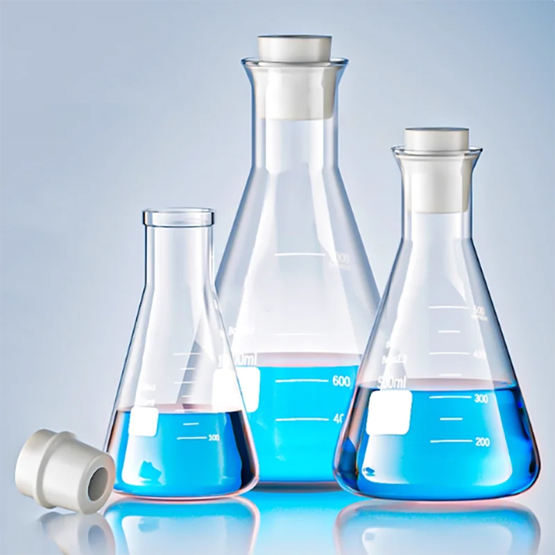 Wide mouth straight-mouth triangular flask scale conical flask high borosilicate glass high temperature resistance 1000ml 2000ml
Wide mouth straight-mouth triangular flask scale conical flask high borosilicate glass high temperature resistance 1000ml 2000ml