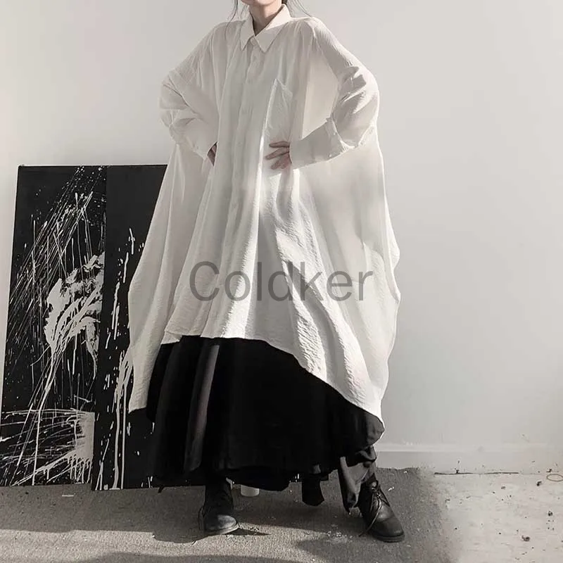 Spring and Autumn 2022 Fashion Casual Vacation Outfits Niche Asymmetric Loose Shirt Dark Black Skirt 2 Piece Set Womens Costumes
Spring and Autumn 2022 Fashion Casual Vacation Outfits Niche Asymmetric Loose Shirt Dark Black Skirt 2 Piece Set Womens Costumes