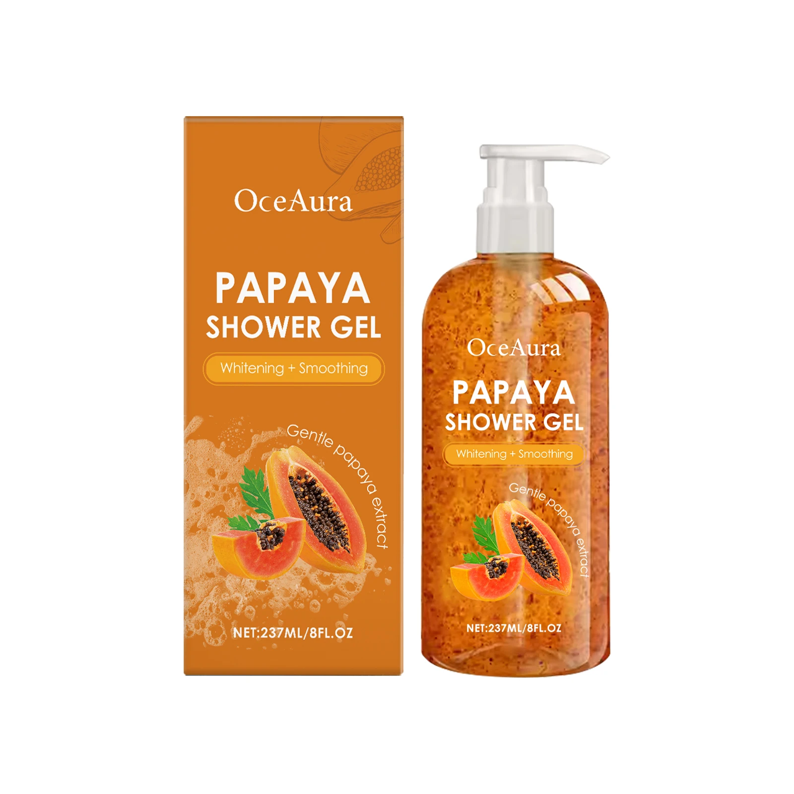 Papaya Enzyme Shower Gel - Exfoliating & Hydrating Body Wash for Dry Skin, Winter Smoothing Formula with Natural Extracts
Papaya Enzyme Shower Gel - Exfoliating & Hydrating Body Wash for Dry Skin, Winter Smoothing Formula with Natural Extracts