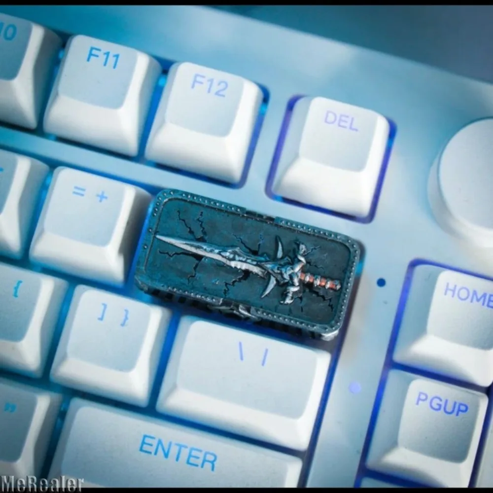 3D Stereoscopic Sword Custom Keycaps Resin Keycap Magnetic Shine Through Transparent Keycap ESC Mechanical Keyboard Keycap
3D Stereoscopic Sword Custom Keycaps Resin Keycap Magnetic Shine Through Transparent Keycap ESC Mechanical Keyboard Keycap