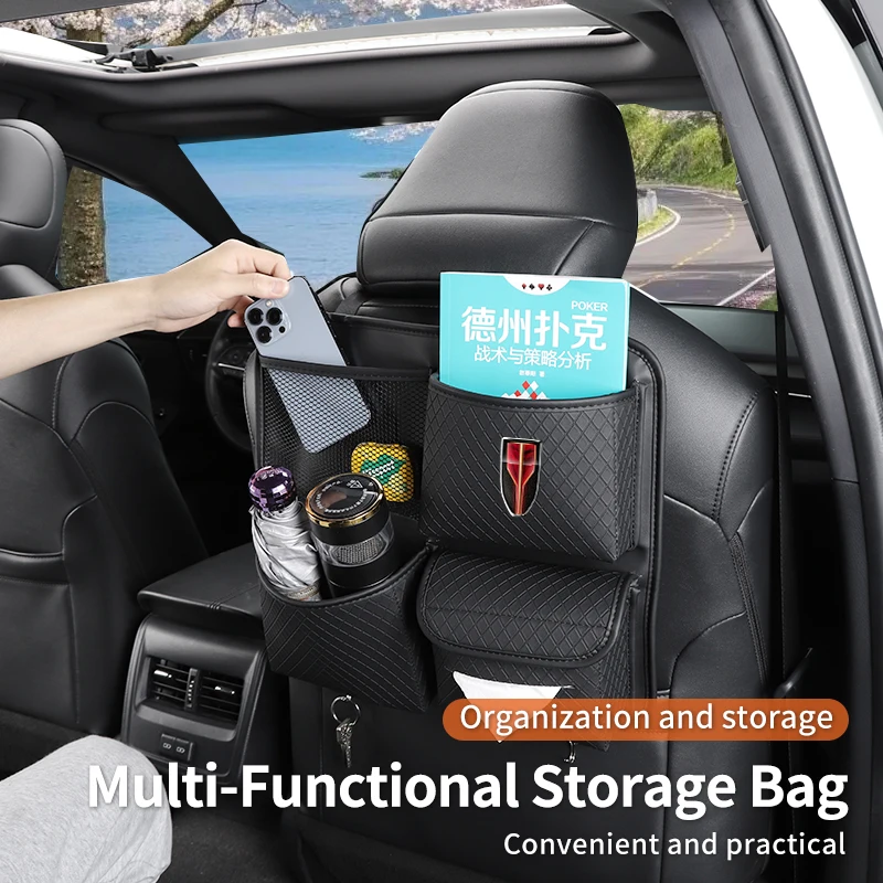 Car Trunk Organizer Seatback Bag Tissue Holder Tools Stowing Pocket For Hongqi H5 H6 H7 H9 E-QM5 HS3 HS5 HS6 HS7 E-HS3 E-HS9 LS5
Car Trunk Organizer Seatback Bag Tissue Holder Tools Stowing Pocket For Hongqi H5 H6 H7 H9 E-QM5 HS3 HS5 HS6 HS7 E-HS3 E-HS9 LS5