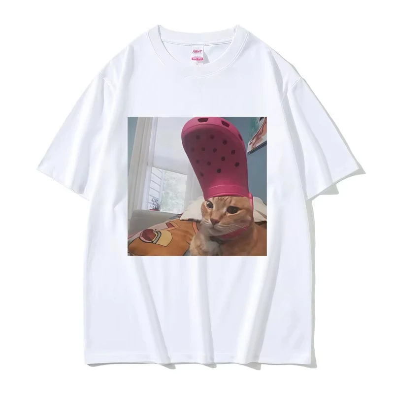 Slippers Cat Funny Meme Graphic T-shirt Men Women Fashion Summer Streetwear Unisex Casual Soft Cotton Short Sleeve T Shirts
Slippers Cat Funny Meme Graphic T-shirt Men Women Fashion Summer Streetwear Unisex Casual Soft Cotton Short Sleeve T Shirts