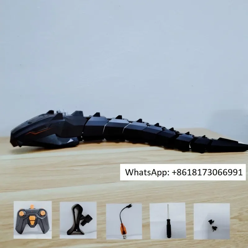 New remote-controlled camera for mechanical python snake water photography, wireless control toy
New remote-controlled camera for mechanical python snake water photography, wireless control toy