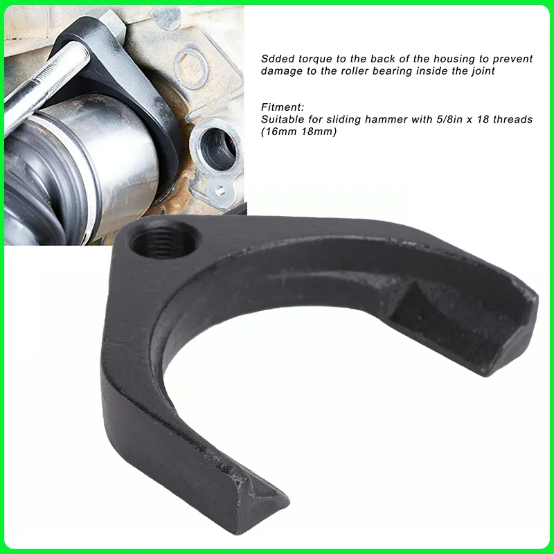 63mm Wheel Drive Axle Pulley Damage Prevention High Torsion Carbon Steel Efficient CV Axle Puller for 5/8in X 18 Thread Hammer
63mm Wheel Drive Axle Pulley Damage Prevention High Torsion Carbon Steel Efficient CV Axle Puller for 5/8in X 18 Thread Hammer