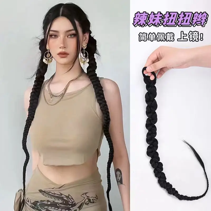 Women's Wig Ponytail Braids Boxing Long Braids Twist Braids Pigtail Ponytail Sweet Cool Dance Realistic Dreadlocks
Women's Wig Ponytail Braids Boxing Long Braids Twist Braids Pigtail Ponytail Sweet Cool Dance Realistic Dreadlocks