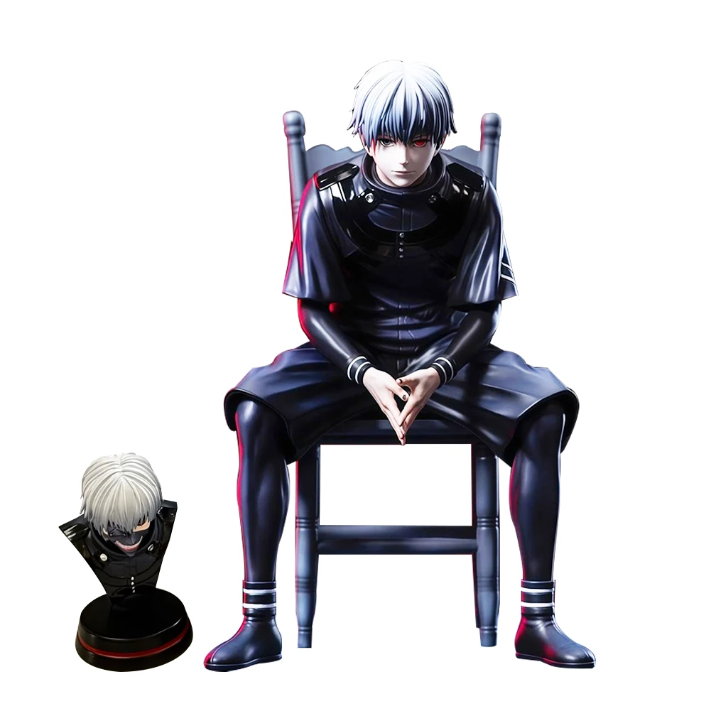 Фигурка аниме «Токийский призрак» Канеки Кена, маска, фигурка с двойной головой, съемная модель из ПВХ, украшение, игрушка
Фигурка аниме «Токийский призрак» Канеки Кена, маска, фигурка с двойной головой, съемная модель из ПВХ, украшение, игрушка