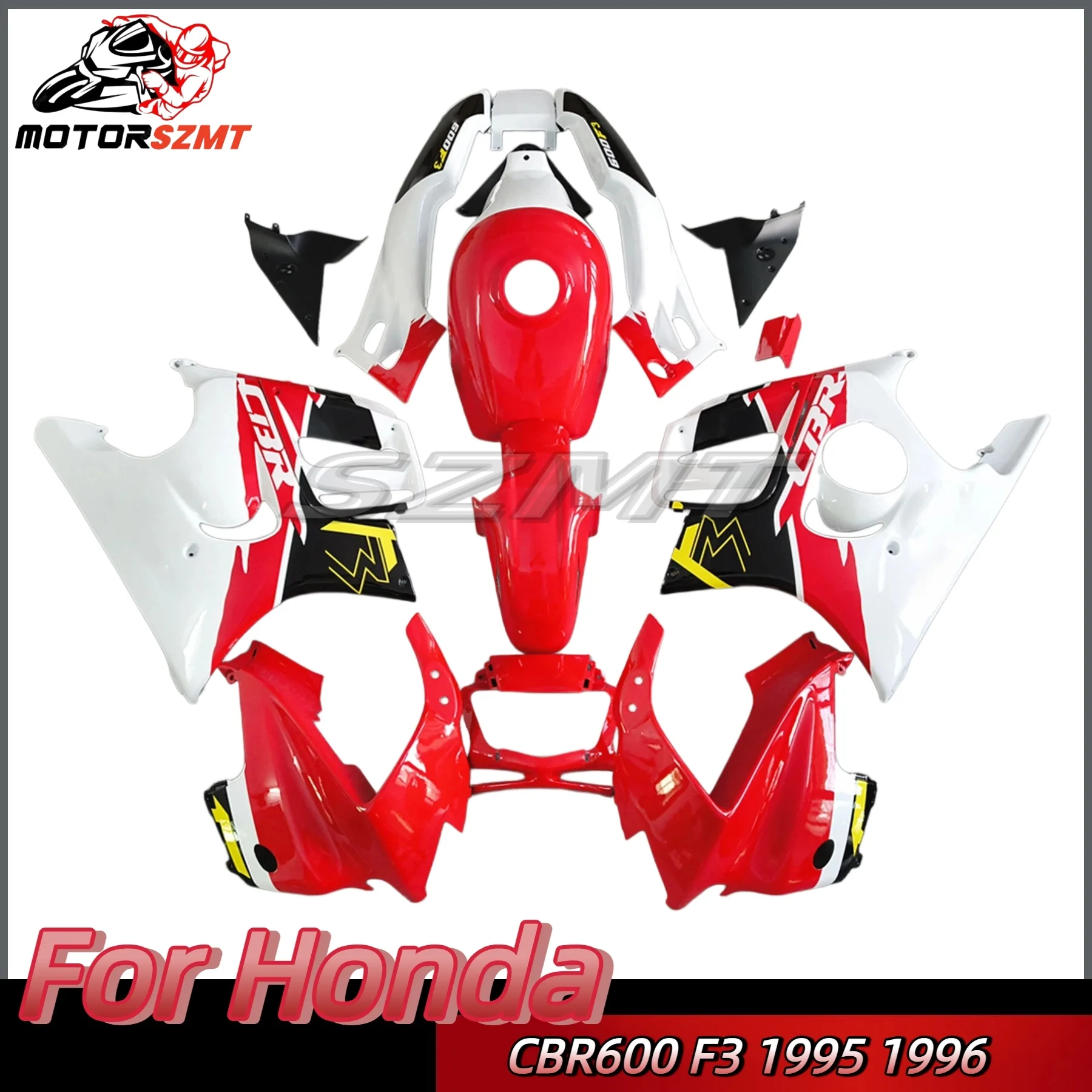 Motorcycle Fairing Set Body Kit fit Plastic For CBR600 CBR 600 F3 1995 1996 95 96 Accessories Full Bodywork fairings kits Cowl
Motorcycle Fairing Set Body Kit fit Plastic For CBR600 CBR 600 F3 1995 1996 95 96 Accessories Full Bodywork fairings kits Cowl