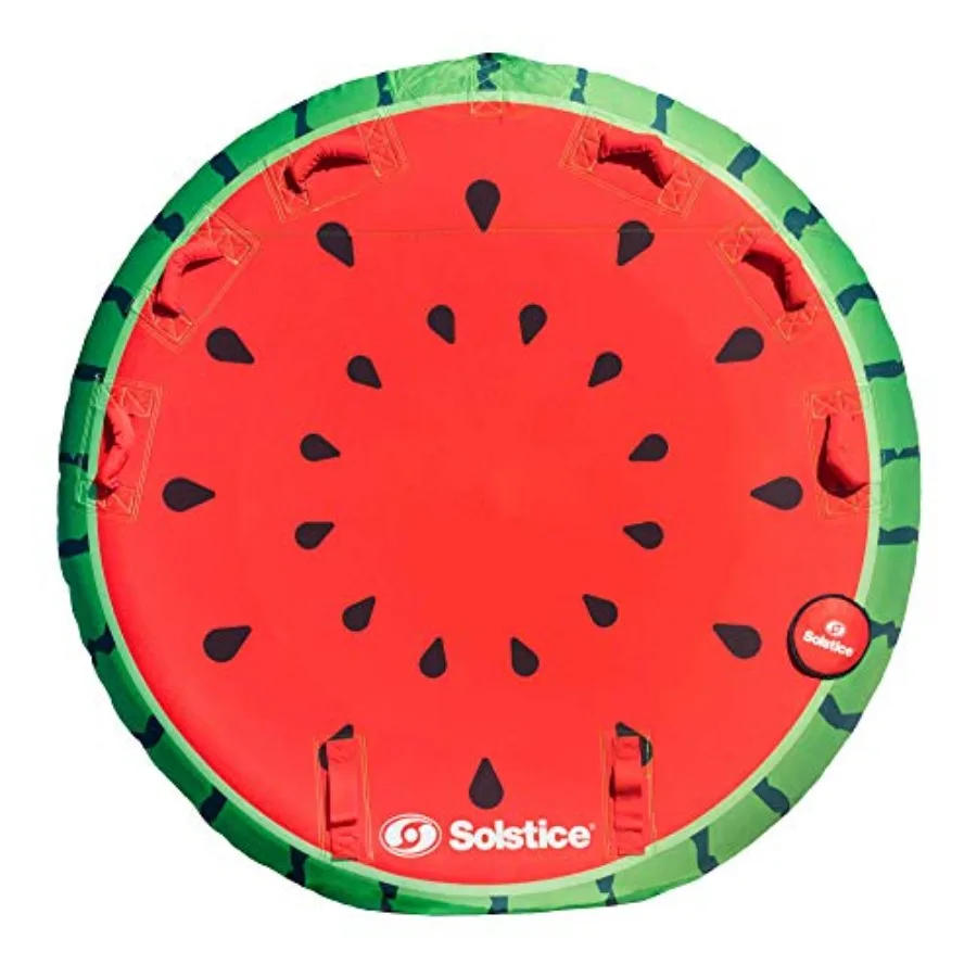 Water sports inflatable towable tube raft for 2 riders, watermelon-shaped, multicolor PVC material, durable and vibrant design
Water sports inflatable towable tube raft for 2 riders, watermelon-shaped, multicolor PVC material, durable and vibrant design