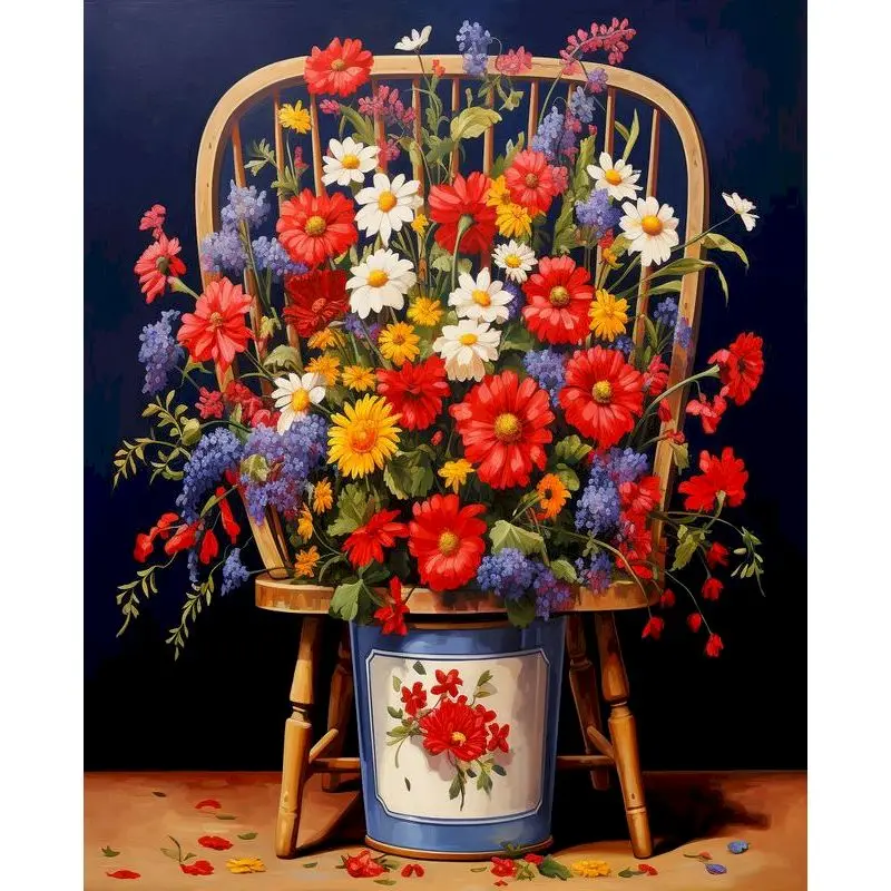 RUOPOTY картина по номерам букет подсолнечника раскраска по номерам Декор искусство для начинающих на холсте украшение для дома
RUOPOTY картина по номерам букет подсолнечника раскраска по номерам Декор искусство для начинающих на холсте украшение для дома