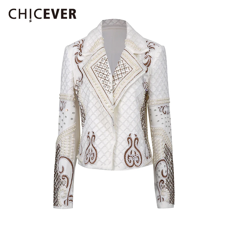 CHICEVER шикарная куртка с цветными блоками и вышивкой, женская куртка с лацканами и длинными рукавами для похудения, женские куртки в стиле ретро, осенняя мода, новинка 
CHICEVER шикарная куртка с цветными блоками и вышивкой, женская куртка с лацканами и длинными рукавами для похудения, женские куртки в стиле ретро, осенняя мода, новинка