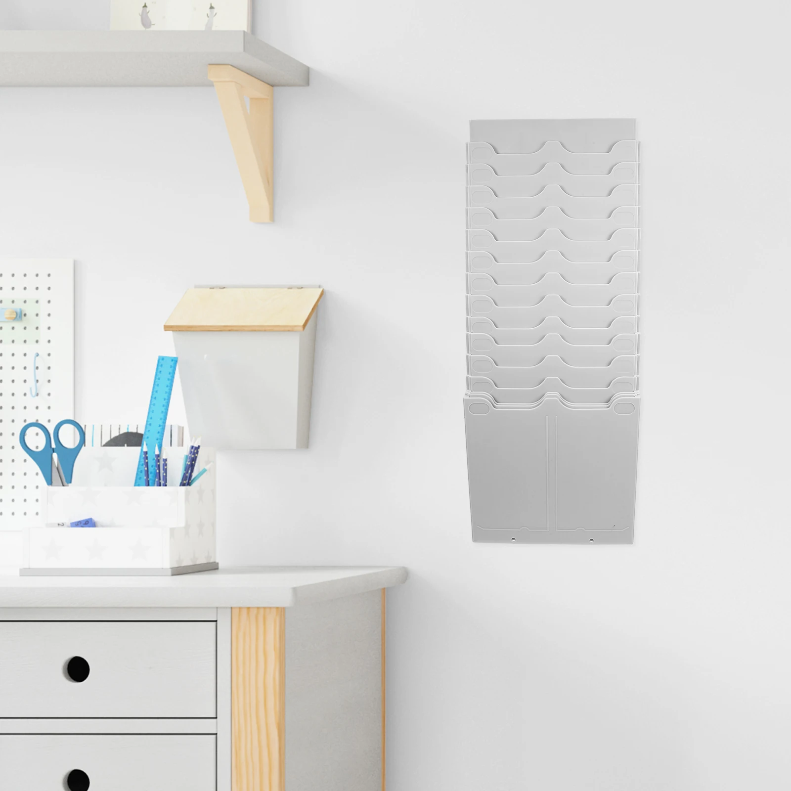 30 Employees Attendance Rack Card Holder Plastic Organizer Document Shelf Number Stickers Suitable Office
30 Employees Attendance Rack Card Holder Plastic Organizer Document Shelf Number Stickers Suitable Office