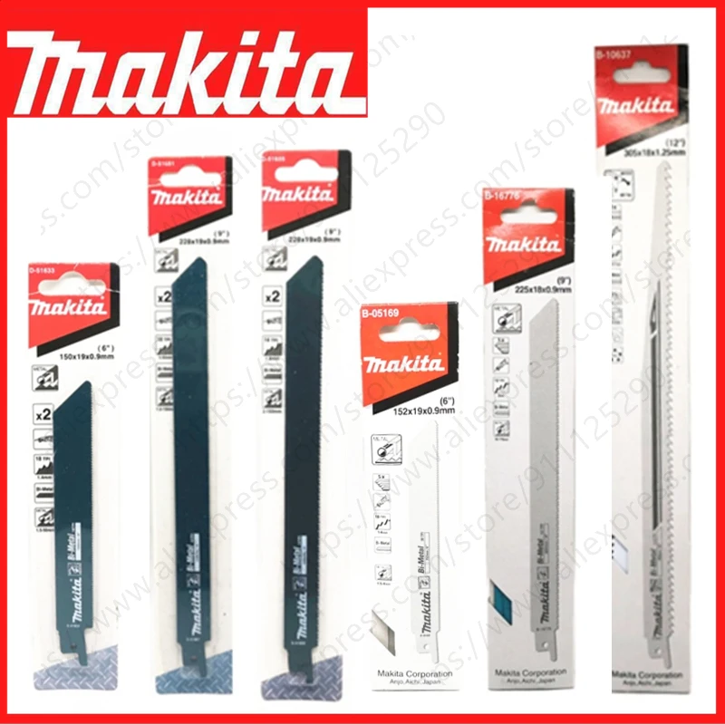 Reciprocating saw blade for Makita JR001G DJR360PM2 JR001GD201 JR001GZ DJR360Z DJR187RTE DJR187RME DJR187Z DJR188RFJ DJR188Z
Reciprocating saw blade for Makita JR001G DJR360PM2 JR001GD201 JR001GZ DJR360Z DJR187RTE DJR187RME DJR187Z DJR188RFJ DJR188Z