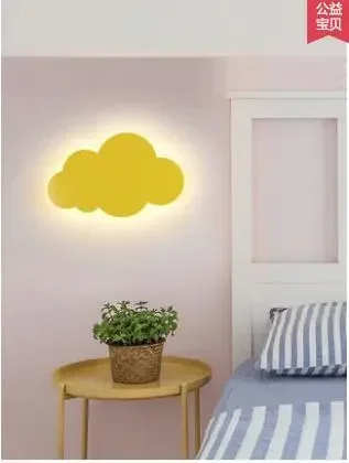 Children's room wall lamp Nordic bedroom bedside lamp simple modern cartoon creative boy girl led cloud wall lamp
Children's room wall lamp Nordic bedroom bedside lamp simple modern cartoon creative boy girl led cloud wall lamp