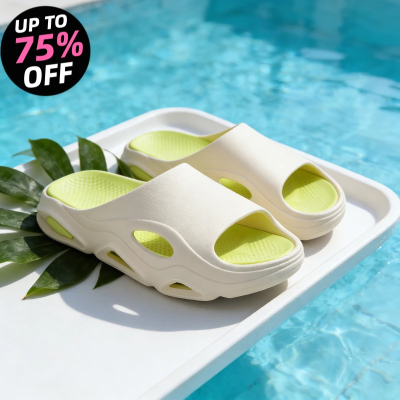 Men Summer Outdoor Platform Lightweight Slippers EVA Non-slip Soft Thick Sole Beach Sandals Men Flats Slides Shoes Flip Flops
Men Summer Outdoor Platform Lightweight Slippers EVA Non-slip Soft Thick Sole Beach Sandals Men Flats Slides Shoes Flip Flops
