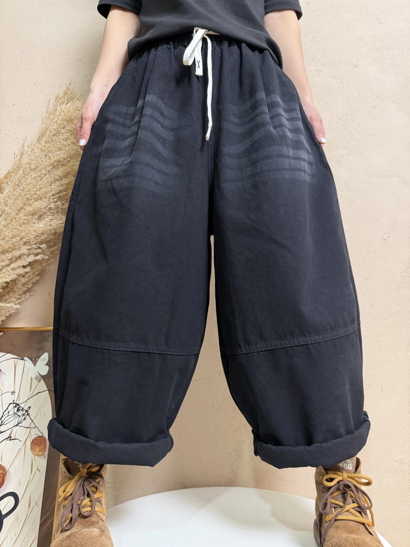 Washed Cotton Casual Jeans Loose Dad Pants Women plus Size Spring Summer New Style Wide Leg Trendy Comfortable Breathable
Washed Cotton Casual Jeans Loose Dad Pants Women plus Size Spring Summer New Style Wide Leg Trendy Comfortable Breathable