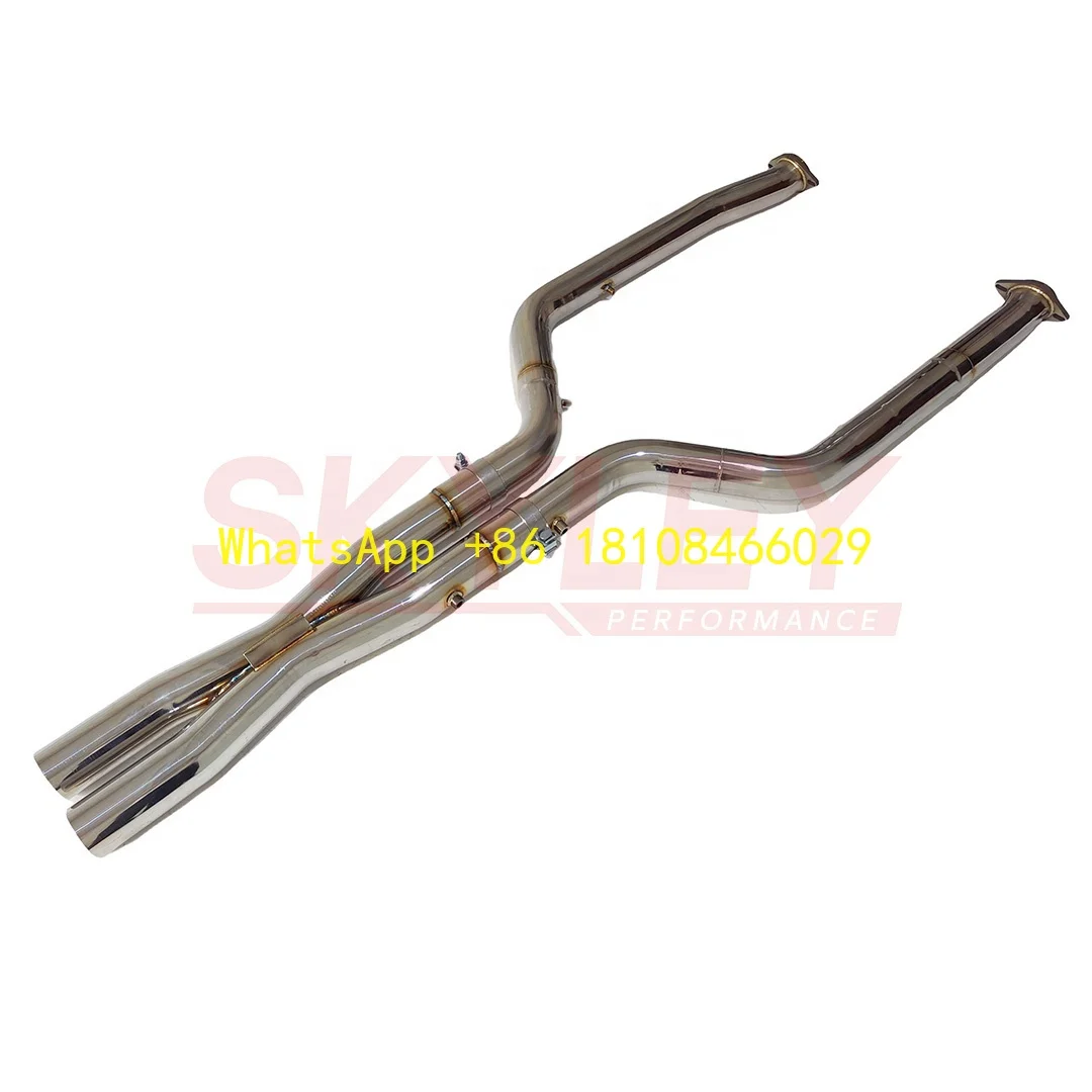 Высокопроизводительная средняя труба SKYLEY для BMW X5M/X6M F95/F96 LCI 2024 up 4.4T S63 V8, система автоматической настройки выхлопных труб 
Высокопроизводительная средняя труба SKYLEY для BMW X5M/X6M F95/F96 LCI 2024 up 4.4T S63 V8, система автоматической настройки выхлопных труб