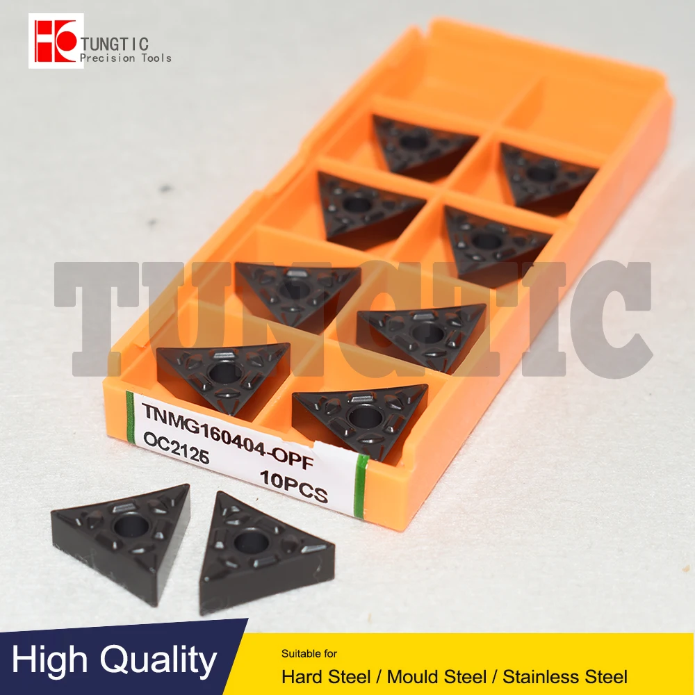 TNMG160404-OPF OC2125 TNMG331-OPF TNMG 1160404 OPF Turning Cutter Inserts Lathe Tools Carbide Metal Machining
TNMG160404-OPF OC2125 TNMG331-OPF TNMG 1160404 OPF Turning Cutter Inserts Lathe Tools Carbide Metal Machining