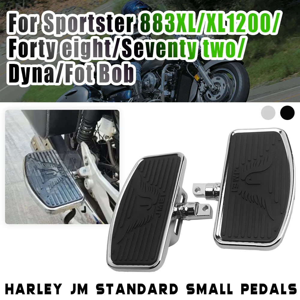 Motorcycle Adjustable Rear Passenger Floorboard Footboards Male Mount-style Footrest Black Silver For Harley Sportster 883 1200
Motorcycle Adjustable Rear Passenger Floorboard Footboards Male Mount-style Footrest Black Silver For Harley Sportster 883 1200
