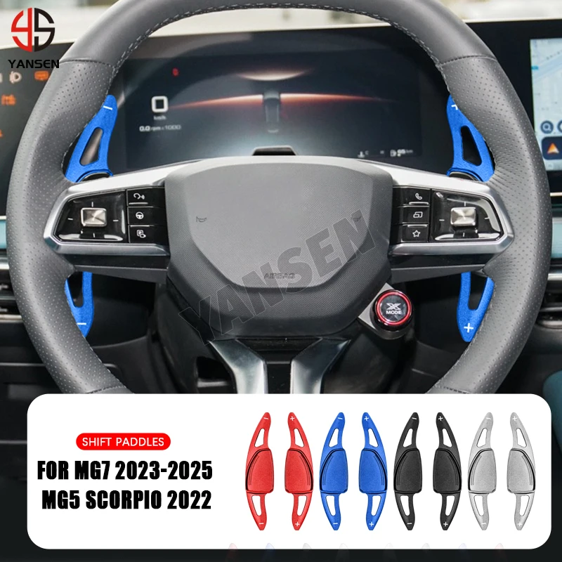 For MG MG5 Scorpio 2022 MG7 2023-2025 2pcs/lot ABS Car Sports Steering Wheel Shift Paddle Shifter
For MG MG5 Scorpio 2022 MG7 2023-2025 2pcs/lot ABS Car Sports Steering Wheel Shift Paddle Shifter