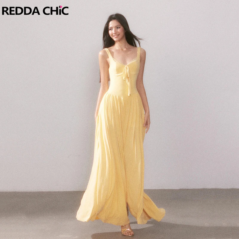 REDDACHiC Summer Square Neck Tank Dress Women One-piece Elegant Stitch Lace Open Leg Sleeveless Knit Dress Casual Summer Clothes
REDDACHiC Summer Square Neck Tank Dress Women One-piece Elegant Stitch Lace Open Leg Sleeveless Knit Dress Casual Summer Clothes