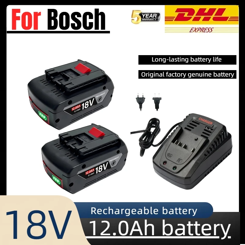For Bosch 18V 8.0AH/10.0AH/12.0AH BAT609G BAT618 BAT614 Rechargeable Li-ion Battery For Bosch 18V power Tools
For Bosch 18V 8.0AH/10.0AH/12.0AH BAT609G BAT618 BAT614 Rechargeable Li-ion Battery For Bosch 18V power Tools