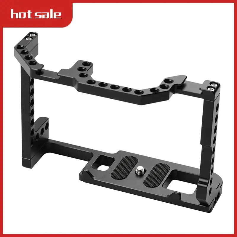 Full Cage For Canon EOS 90D/80D/70D Camera With Dual Cold Shoes Mount 1/4In Screw Hole Standard Camera Protective Frame Durable
Full Cage For Canon EOS 90D/80D/70D Camera With Dual Cold Shoes Mount 1/4In Screw Hole Standard Camera Protective Frame Durable