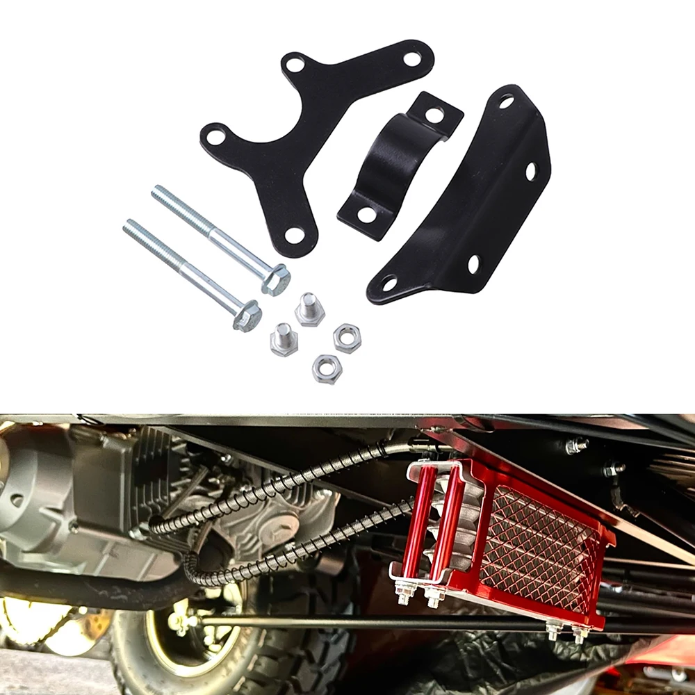 Universal Oil Cooler Bracket Radiator Support Aluminum Engine Mounting Stand Kit For Motorcycle Pit Dirt Bike ATV
Universal Oil Cooler Bracket Radiator Support Aluminum Engine Mounting Stand Kit For Motorcycle Pit Dirt Bike ATV