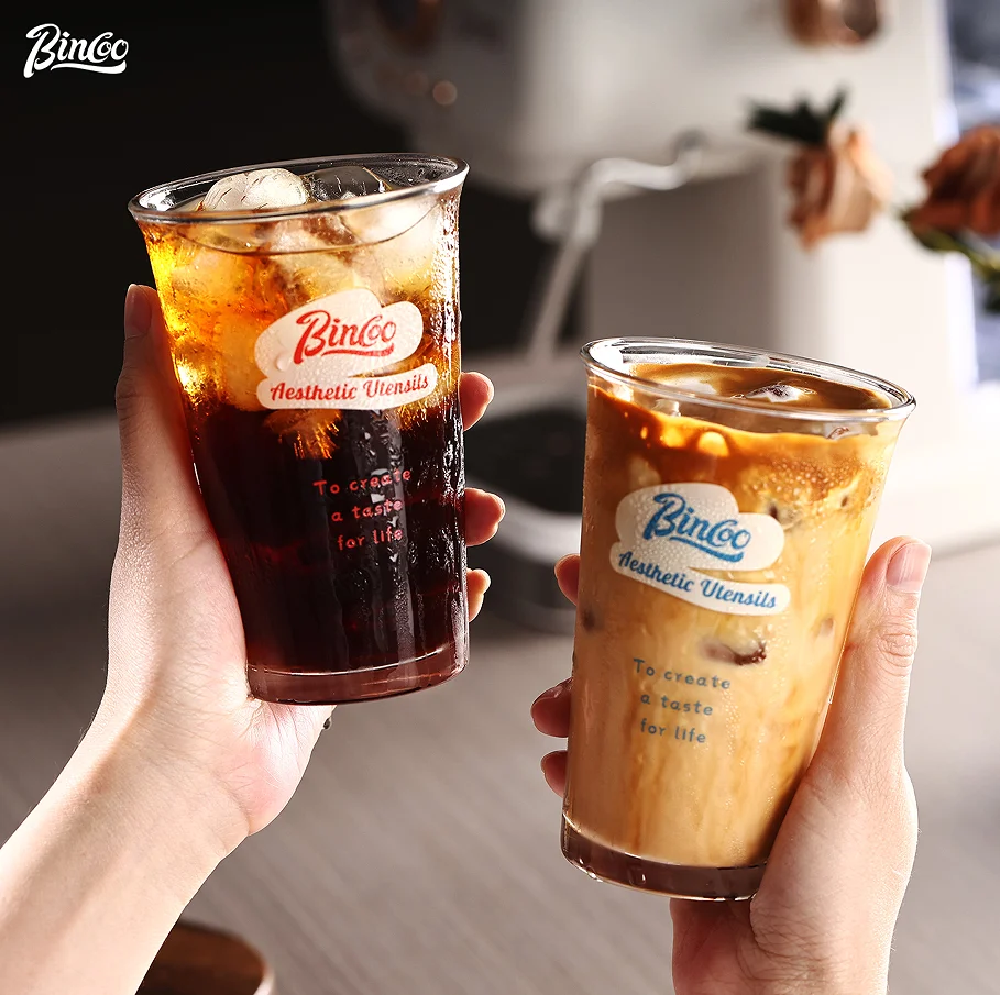 380ml Korean Ins Glass Cup Wide Mouth Milk Coffee Mug Transparent Latte Espresso Cold Brew Tea Cup Breakfast Cup for Household
380ml Korean Ins Glass Cup Wide Mouth Milk Coffee Mug Transparent Latte Espresso Cold Brew Tea Cup Breakfast Cup for Household