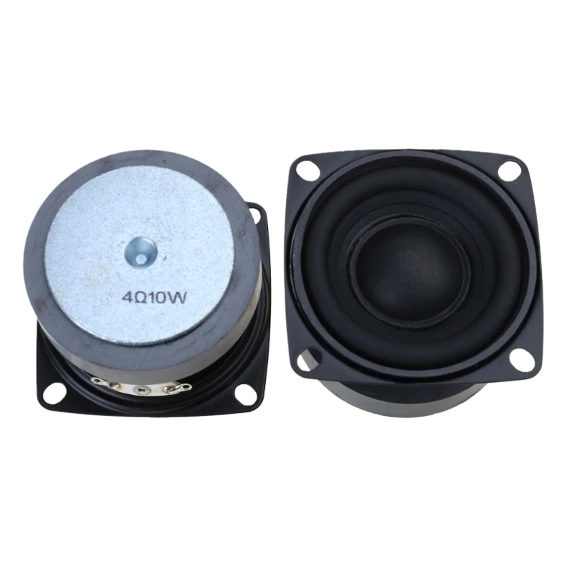 2Pcs 52mm Speakers 2Inch Full frequency 4Ohm 10W Loudspeaker DIY Sound Subwoofer For Home Theater Loudspeakers
2Pcs 52mm Speakers 2Inch Full frequency 4Ohm 10W Loudspeaker DIY Sound Subwoofer For Home Theater Loudspeakers