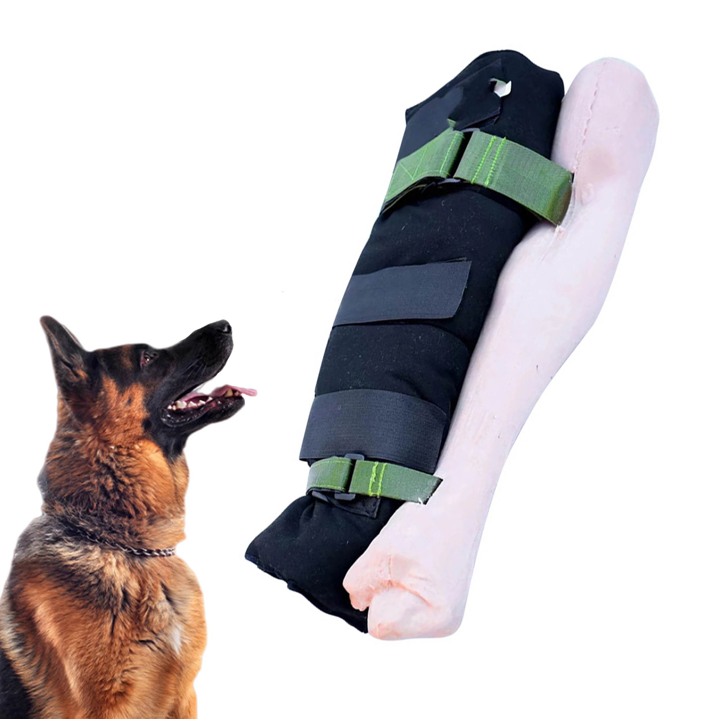 Rubber Prosthetic Arm Bite Sleeve Suitable for Bite Training of Large Andmedium-Sized Working Dogs Pet Training Supplies
Rubber Prosthetic Arm Bite Sleeve Suitable for Bite Training of Large Andmedium-Sized Working Dogs Pet Training Supplies